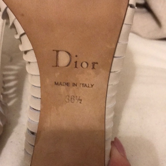 Christian Dior Sling Back Shoes - Picture 6 of 6
